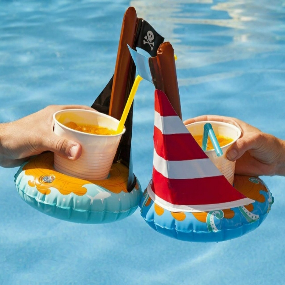 BIGMOUTH Inflatable Pool Beverage Boats - Picture 3 of 4